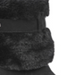Botas femininas Guess Aussie para clima frio, pretas, tamanho 10 M