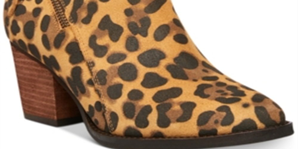 Botas impermeáveis ​​Nancy femininas Aqua College, camurça leopardo, tamanho 6 M