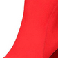 Botas femininas INC International Concepts Floriann Fabric com bico amendoado e cano curto, tamanho 5,5 M, vermelhas