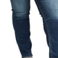 Calça jeans feminina Suki reta, azul, tamanho 16x30, da Silver Jeans Co.