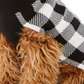 Charter Club Check-Print Dog Family Sweater Tamanho Natural M -