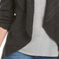 Cardigan Pointelle Feminino Style &amp; Co Cinza Tamanho X-S