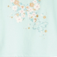 Camiseta infantil com estampa de borboleta e flor da Epic Threads, tamanho 6, azul