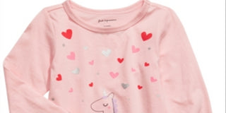 First Impressions Baby Girl's Dancing Unicorn T-Shirt  Pink Size 12Months