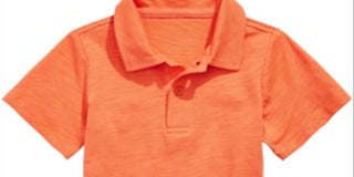 First Impressions Baby Boy's Cotton Polo Shirt Orange Size 6-9Months