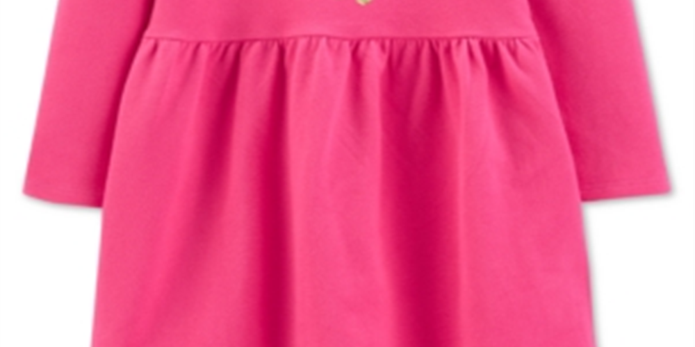 Vestido de unicórnio com lantejoulas Carter's para meninas, tamanho rosa, tamanho 4T