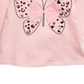 Camiseta infantil de algodão com borboleta First Impressions para meninas, tamanho 4T, rosa
