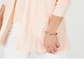 Cardigan texturizado em zigue-zague feminino Charter Club, tamanho salmão, tamanho extragrande