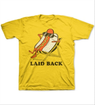 Camiseta Jem Toddler Boy's Laid Back, Amarelo Girassol, Tamanho 2