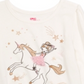 Camiseta infantil feminina Epic Threads Unicorn Rides, branca, tamanho 3T