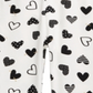 Leggings de coração para bebê menina First Impressions, tamanho 12 meses, branca