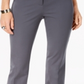 Calça skinny feminina Alfani Hollywood Waist, amarela, tamanho 12, pequena