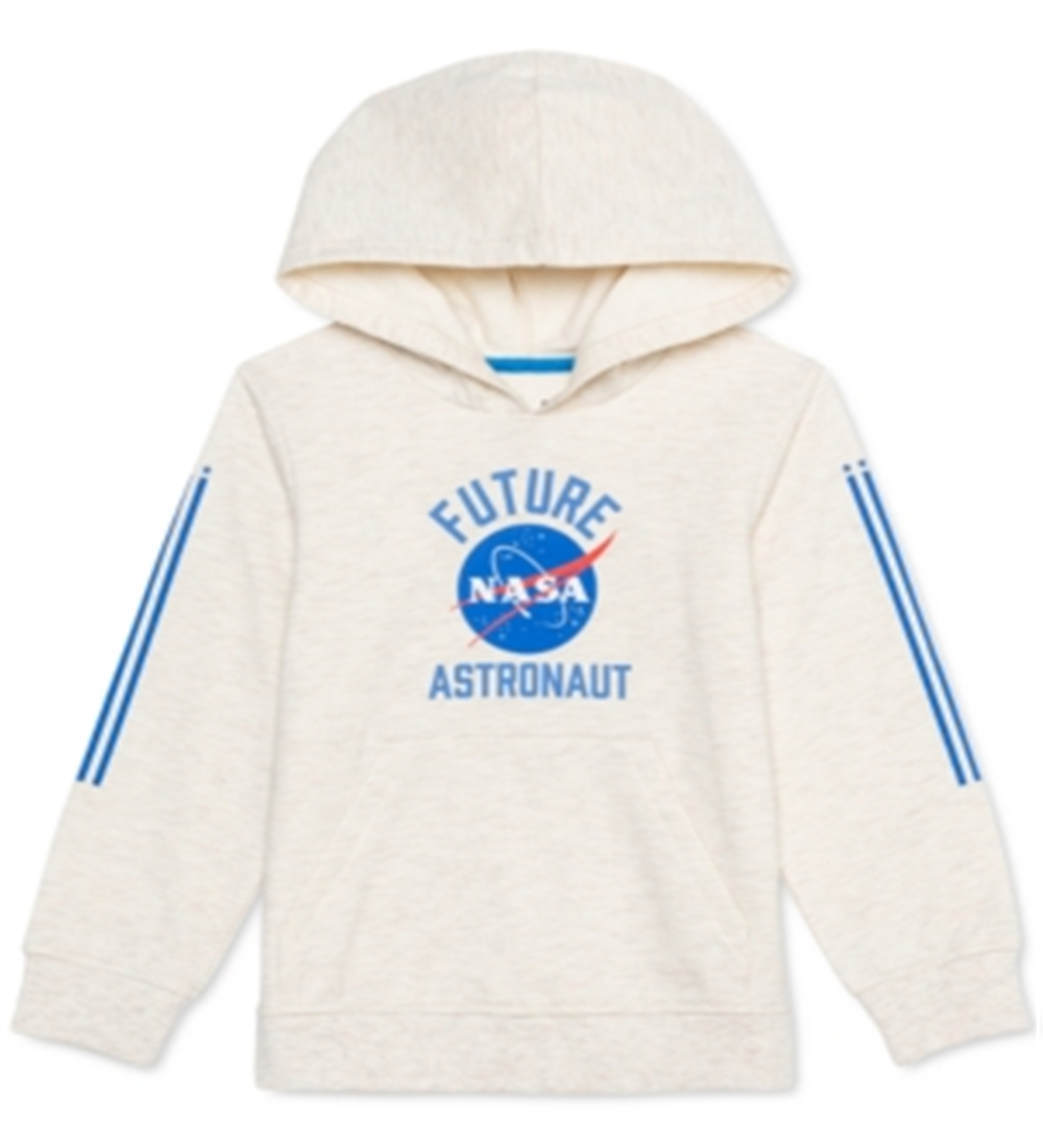 Moletom com capuz Jem Toddler Boys NASA Future Astronaut Marrom Tamanho 2
