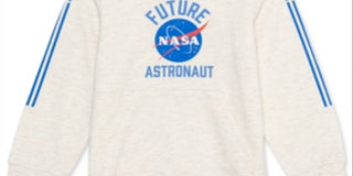Moletom com capuz Jem Toddler Boys NASA Future Astronaut Marrom Tamanho 2