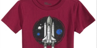 Epic Threads Little Boy's Spaceship T-Shirt Red Size 6