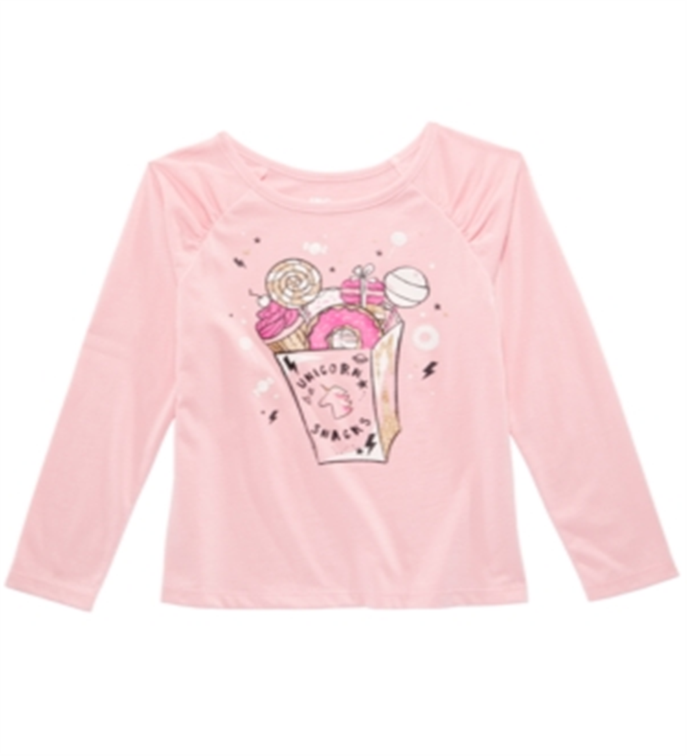 Camiseta infantil Epic Threads Candies para meninas, rosa, tamanho 4T