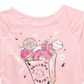 Camiseta infantil Epic Threads Candies para meninas, rosa, tamanho 4T