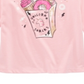 Camiseta infantil Epic Threads Candies para meninas, rosa, tamanho 4T