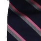 Gravata de seda listrada masculina Tommy Hilfiger tamanho azul marinho regular