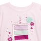 Camiseta infantil feminina com fatias de bolo da Epic Threads, rosa, tamanho 3T