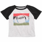 Camiseta estampada de futebol para meninos First Impressions, cinza, tamanho 12 meses