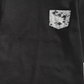 Camiseta térmica com capuz e estampa de respingos em blocos de cores para meninos da Epic Threads, preta, tamanho 2T