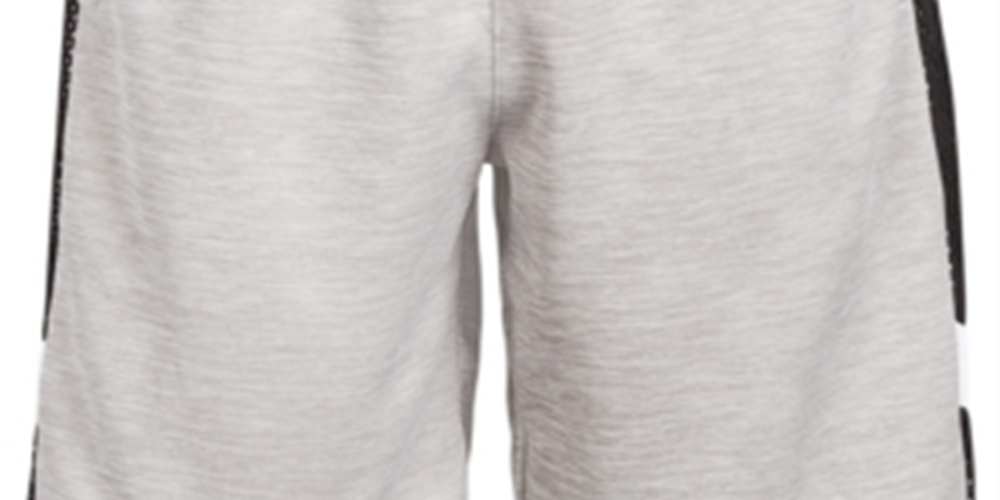 Shorts Ideology Big Boy's Mesh-Inset Cinza Tamanho Pequeno