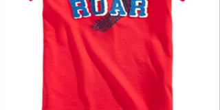 Epic Threads Toddler Boy's Roar Tufted Chenille T-Shirt Red Size 2
