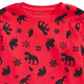 Camiseta térmica infantil masculina com estampa de dinossauro da Epic Threads, vermelha, tamanho 2