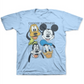 Camiseta infantil Disney Choose Happiness para meninos, azul, tamanho 2
