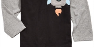 First Impressions Infant Boy's Rocket Print Pocket T-shirt-3-6 Months Black Size 3-6MOS