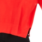 Suéter feminino Bar III de manga comprida e gola redonda, vermelho, tamanho grande