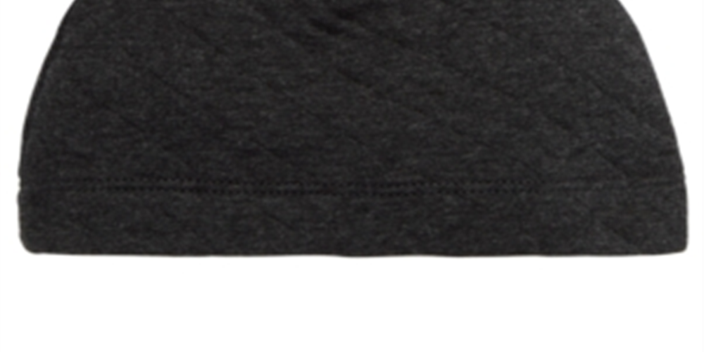 Chapéu acolchoado First Impressions para bebê menino, cinza, tamanho 6 a 12 meses