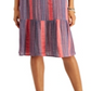 Vestido midi listrado feminino Style &amp; Co Sunset Straaks tamanho pequeno