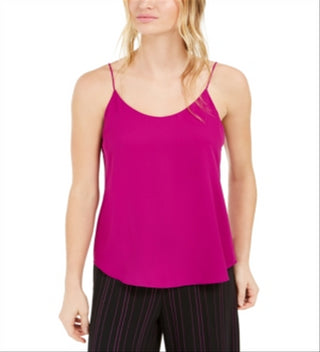 Bar III Women's Scoop Neck Camisole Pink Size Small