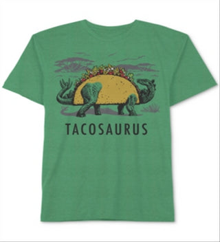 Camiseta Stago Taco para meninos Jem Little Boy, verde, tamanho 4