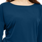 Blusa feminina Alfani com decote canoa e manga dolman, verde, tamanho XX-G