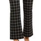 Calça Bootcut Inc Windowpane Preta Tamanho 18