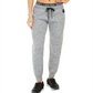 Calça jogger feminina Calvin Klein Performance Layered Look cinza tamanho X-G