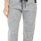 Calça jogger feminina Calvin Klein Performance Layered Look cinza tamanho X-G