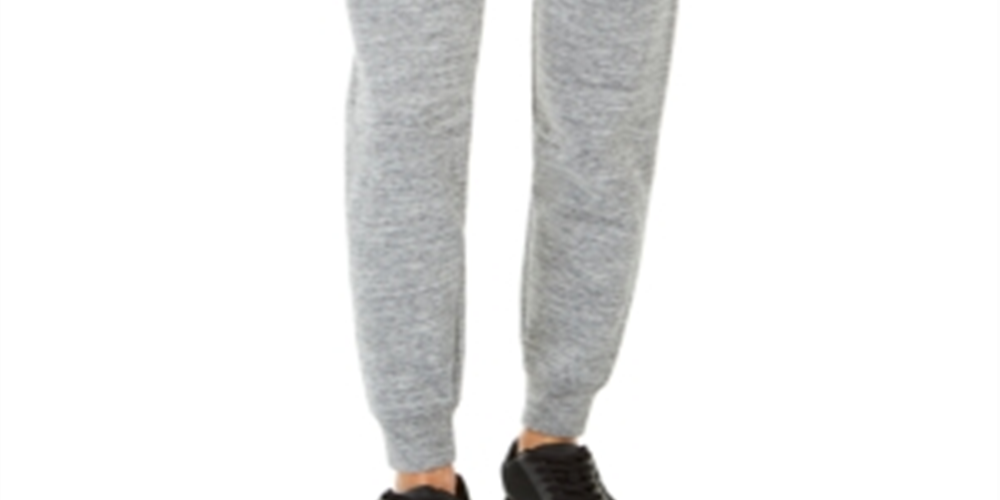Calça jogger feminina Calvin Klein Performance Layered Look cinza tamanho X-G