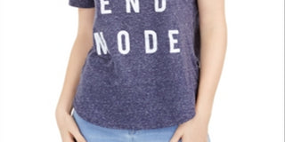 Camiseta estampada Love Tribe Junior's Weekend Mode azul tamanho X-S