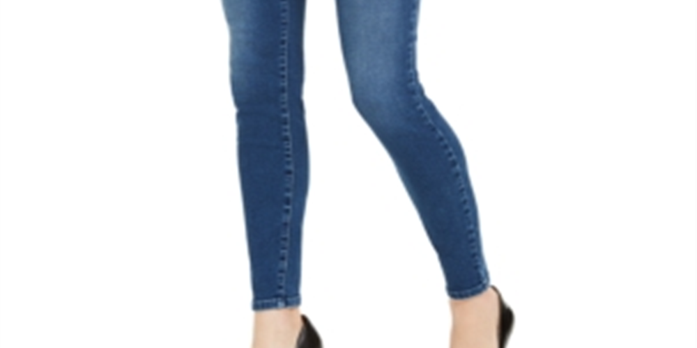 Calças jegging jeans femininas da INC International Concepts, azul, tamanho 16