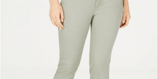 Calça jeans skinny feminina Charter Club Bristol, verde, tamanho 10