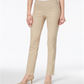 Calça Chelsea Tummy Control Feminina Charter Club Marrom Tamanho 4 Petite