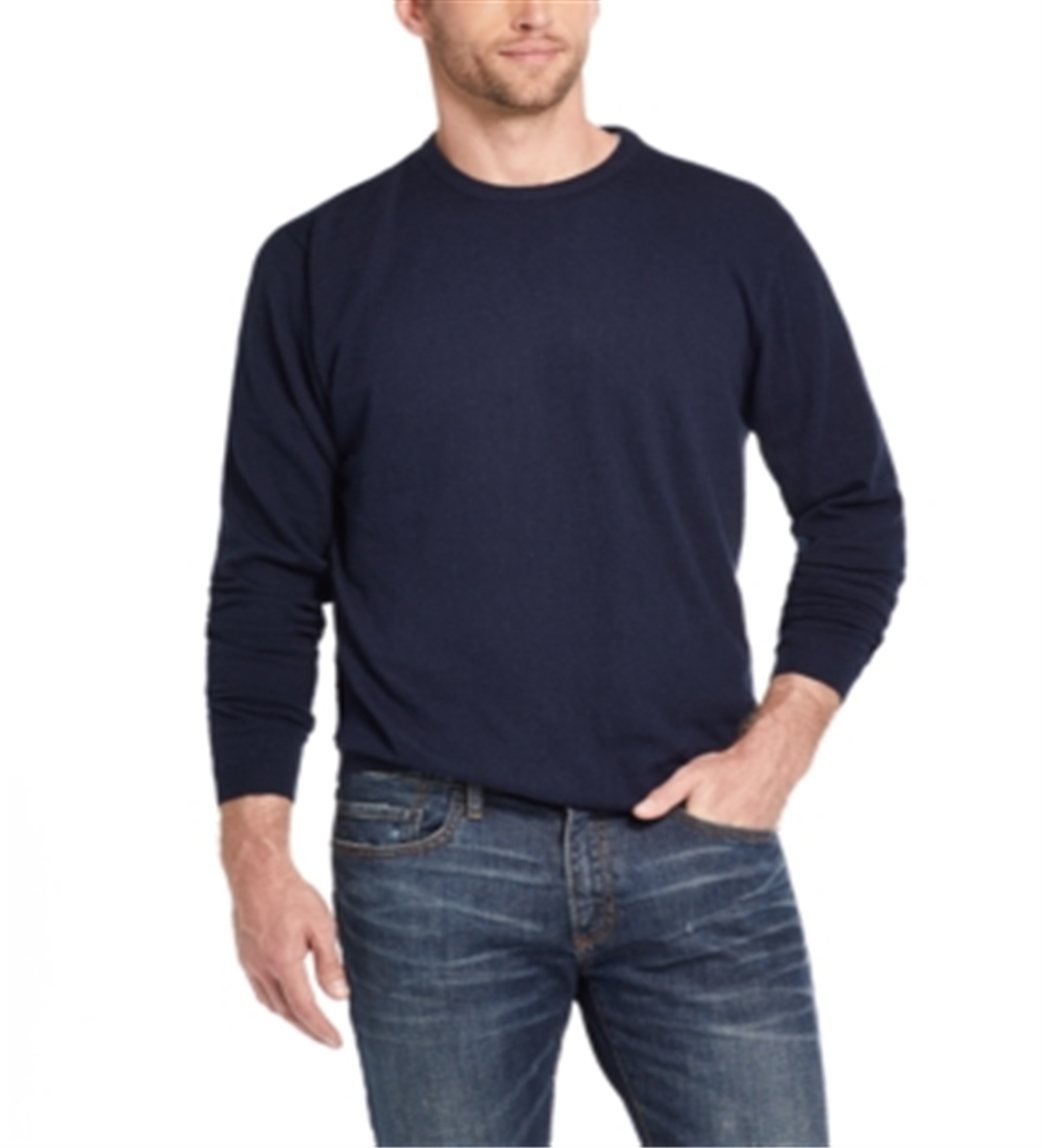 Suéter masculino vintage resistente às intempéries, azul, tamanho GG