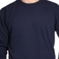 Suéter masculino vintage resistente às intempéries, azul, tamanho GG