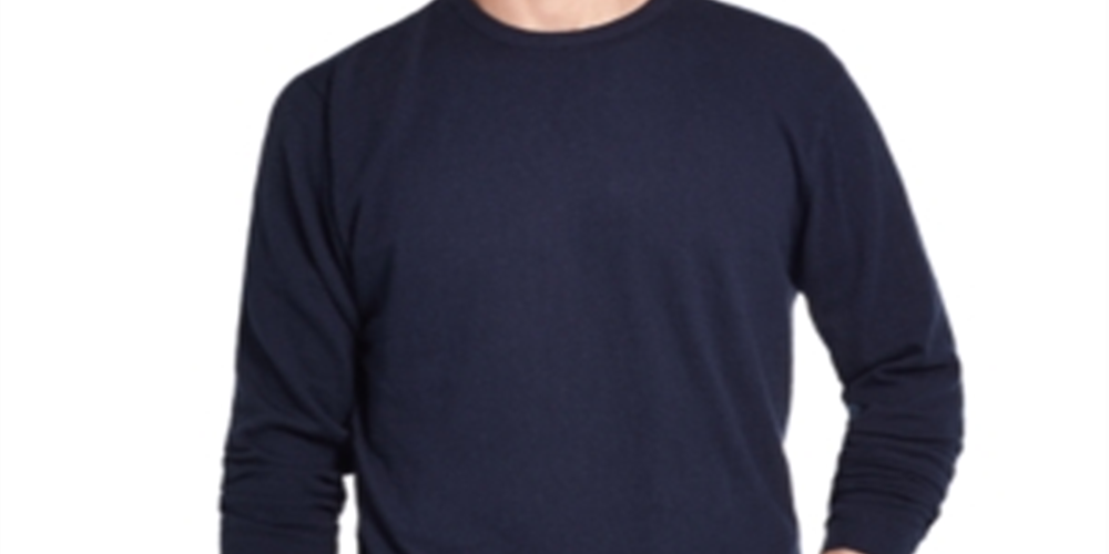 Suéter masculino vintage resistente às intempéries, azul, tamanho GG