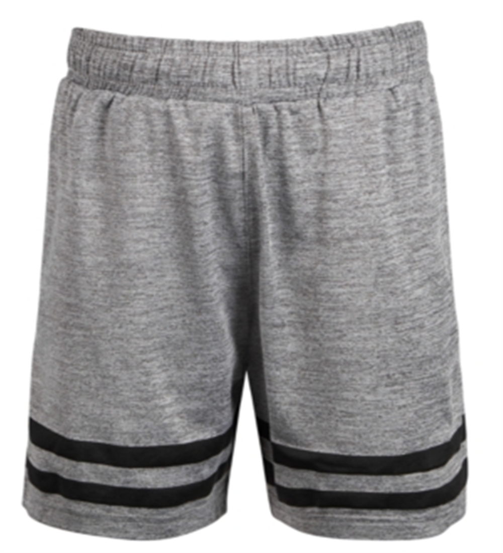 Shorts listrados Ideology Little Boy's Border, cinza, tamanho 6