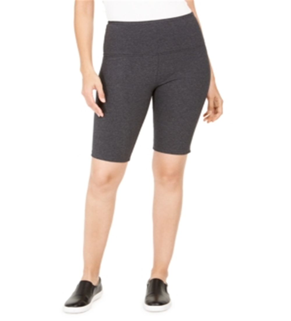 Estilo e CoShorts de ciclismo para ioga feminino cinza tamanho extragrande